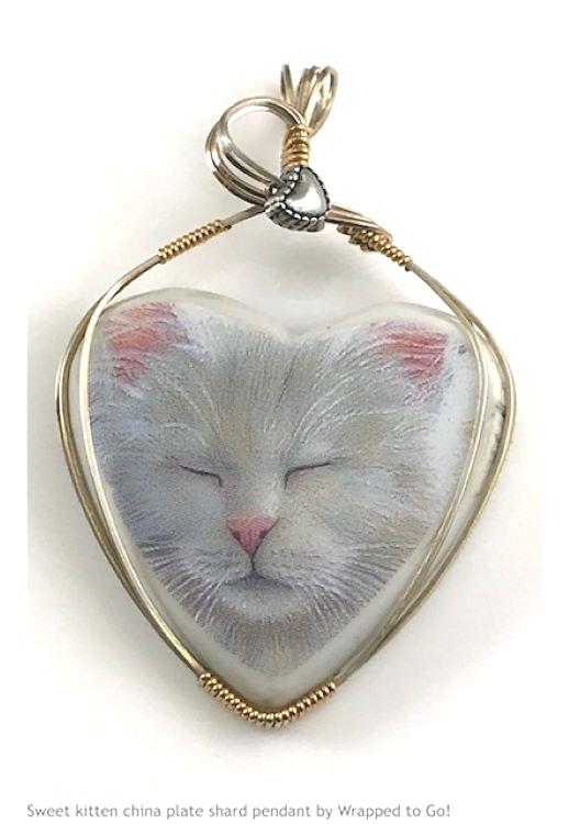 Cat, kitten, kitty face jewelry, animal pendant